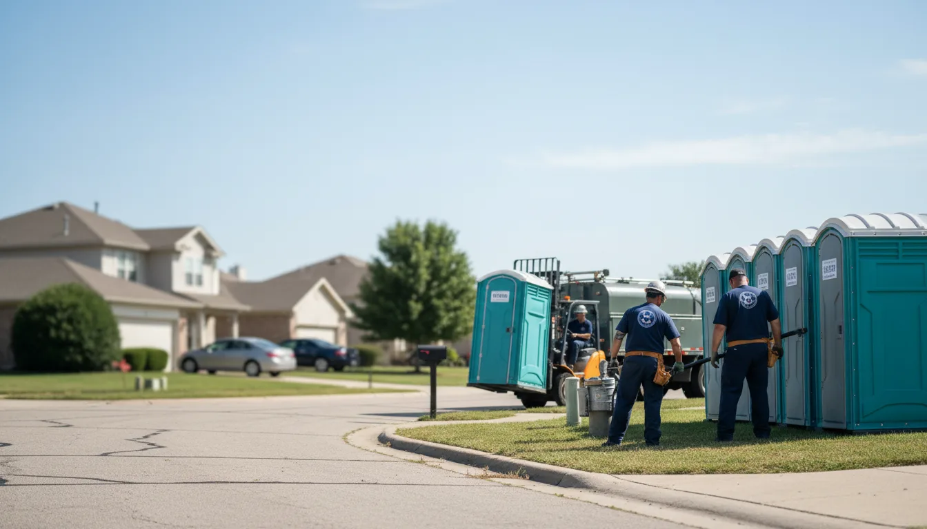 Porta Potty Rental in Equality, IL near me